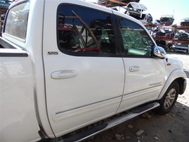 2006 Toyota Tundra SR5 White Crew Cab 4.7L AT 2WD #Z22914